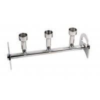 BioVac 320, 3-Places Stainless Steel Manifold